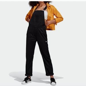 ADIDAS ORIGINALS WOMEN BLACK R.Y.V. DUNGAREES OVERALL